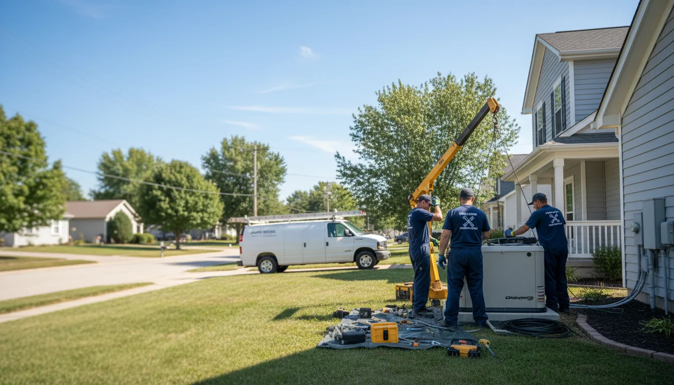Generator Installation in Lawrenceville, IL near me